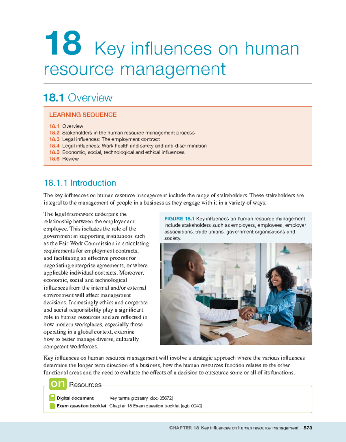 C18Key Influences On Human Resource Management - 18 Key influences on ...