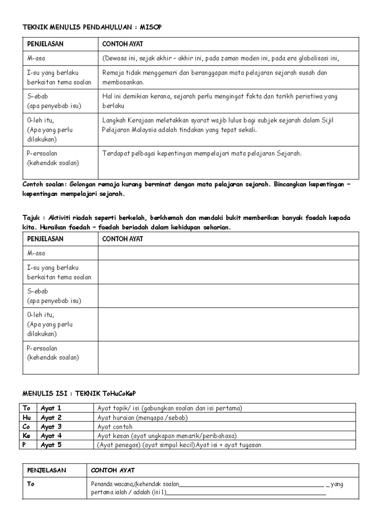Jadual Segak Penggal 1 2025: Kelas dan Waktu - Studocu