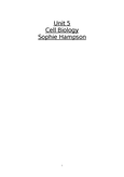 Unit 5 - Cell Biology - Studocu
