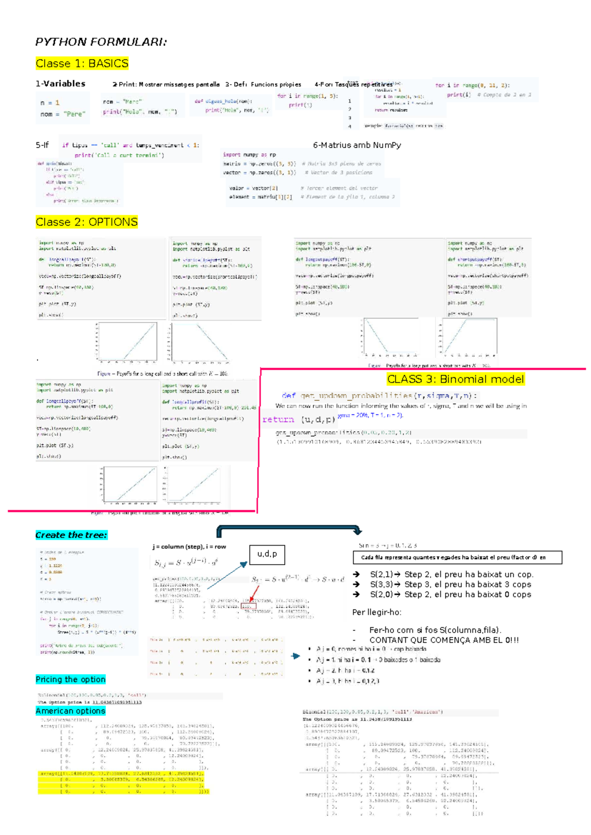 Exotic Options Overview - Types and Features (2019) - Studocu