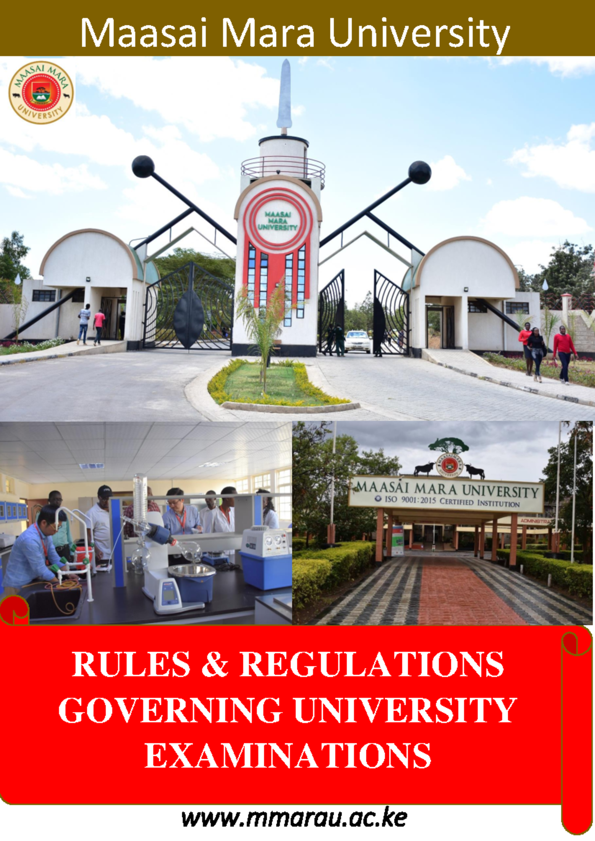 Maasai Mara University MMU/RAA/R Final Exam Rules & Regulations - Studocu