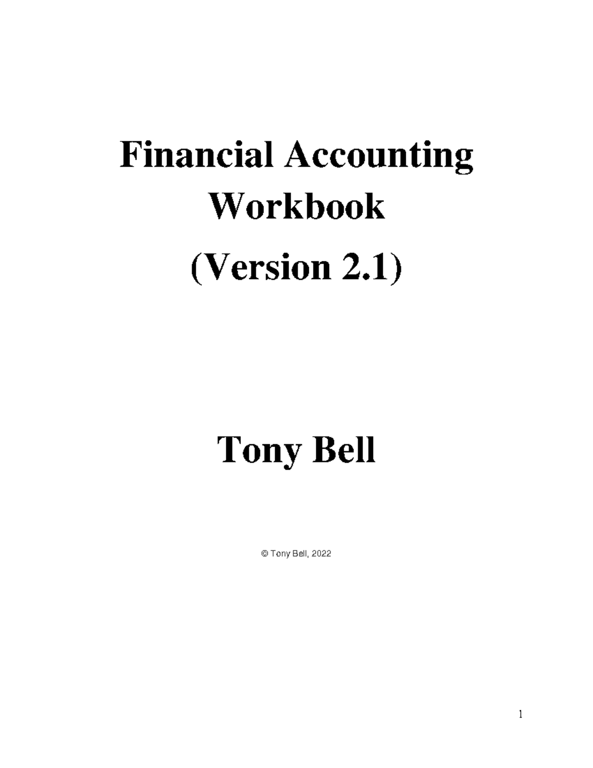 ACCT 101 Workbook: Financial Accounting Exercises and Entries - Studocu