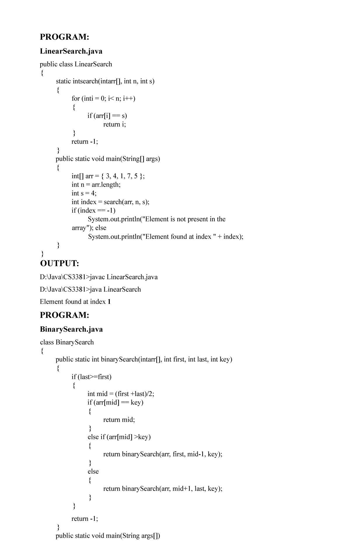 DOC-20251024-WA0000 - Java Programs: Search, Sort, and Exception ...