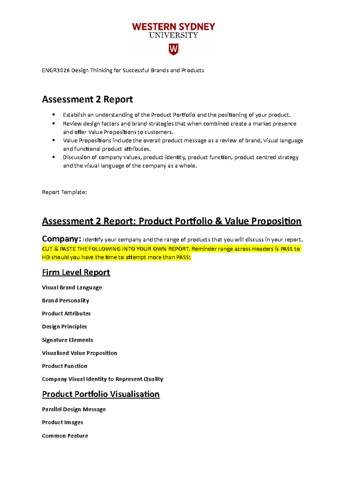 2022 A2 Report Template - Design Thinking for Successful Brands and ...