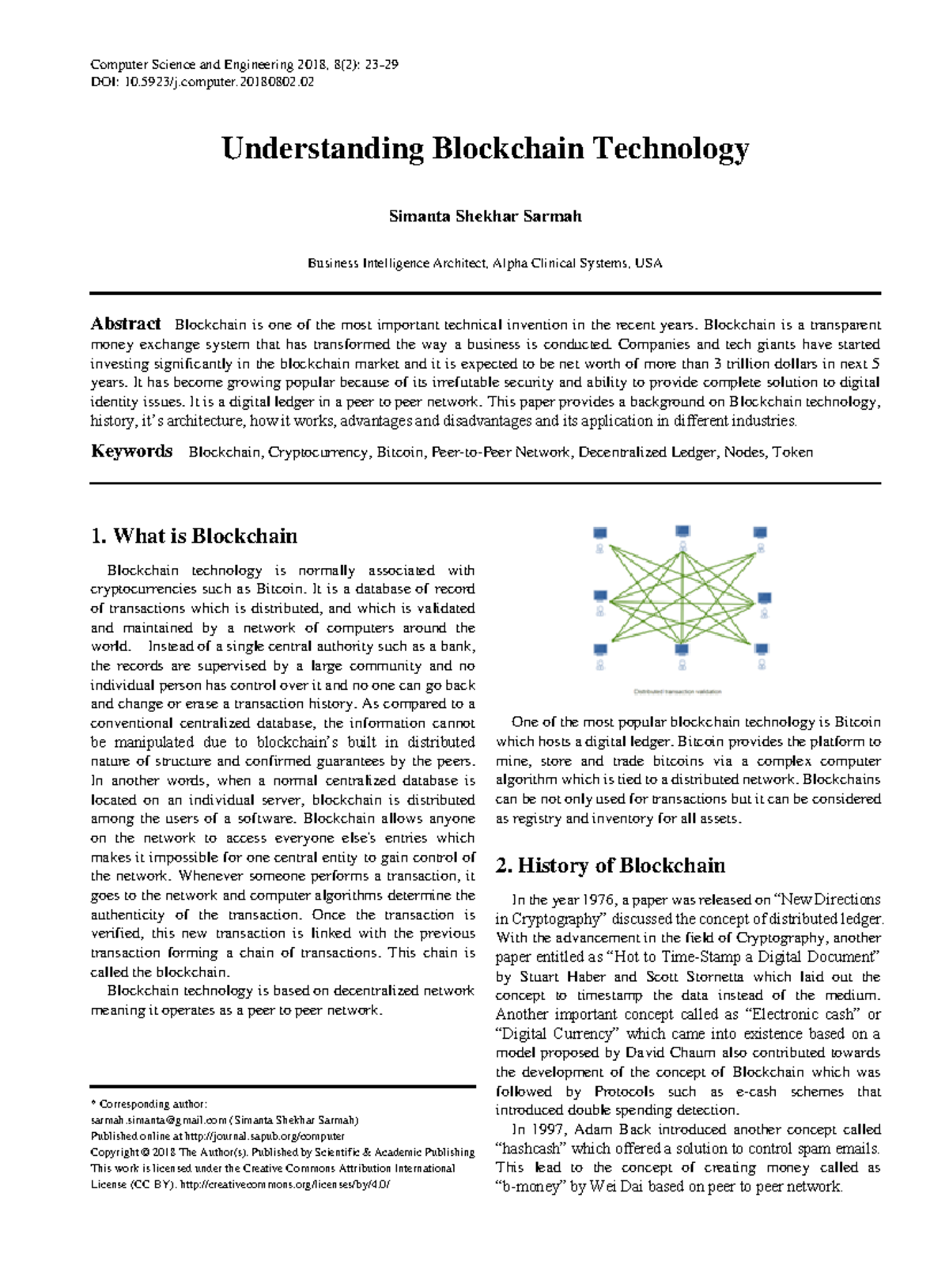 Blockchain Technology Overview: Advancements and Applications - Studocu