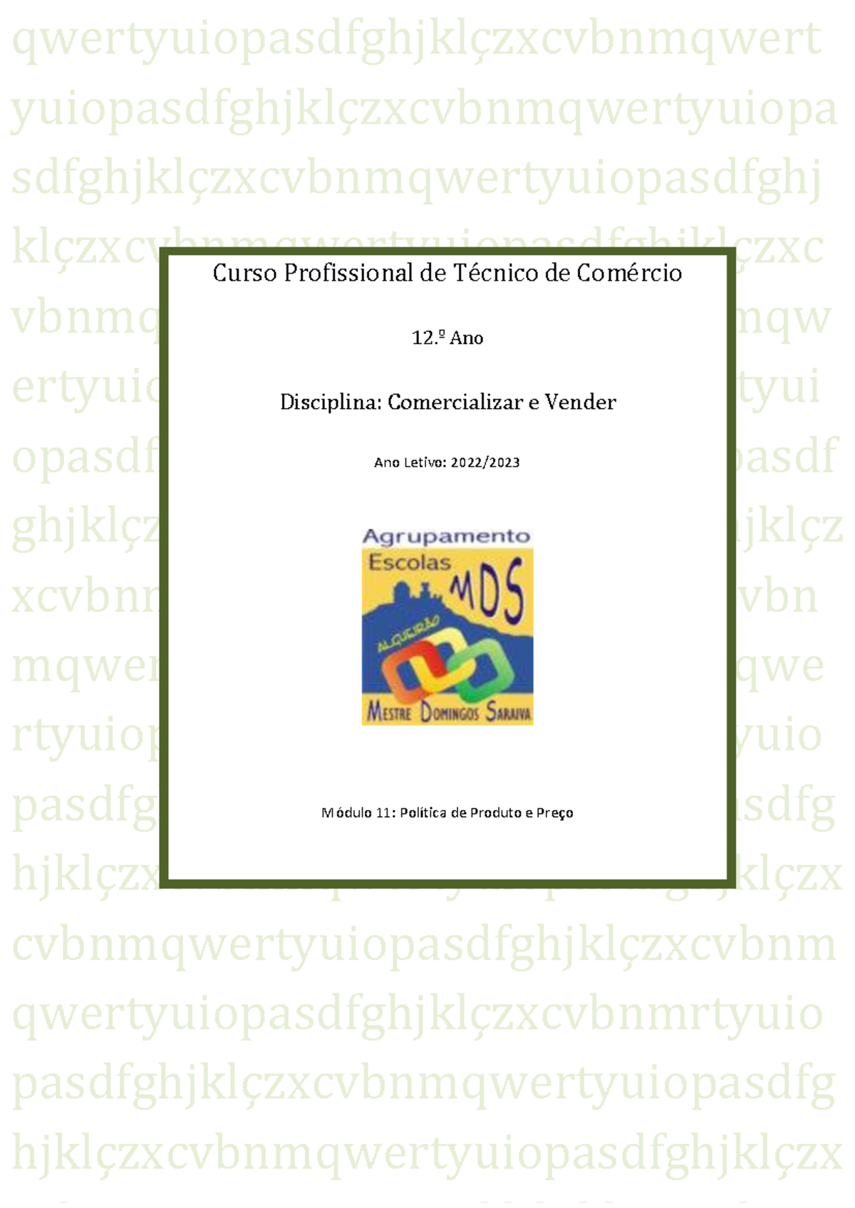 Sebenta CV-M11 - Comercializar e Vender, Curso Profissional 12.º Ano ...