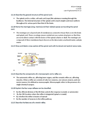 Study Guide for Final Exam in Biology 113, Fall 2024 - This is a study ...