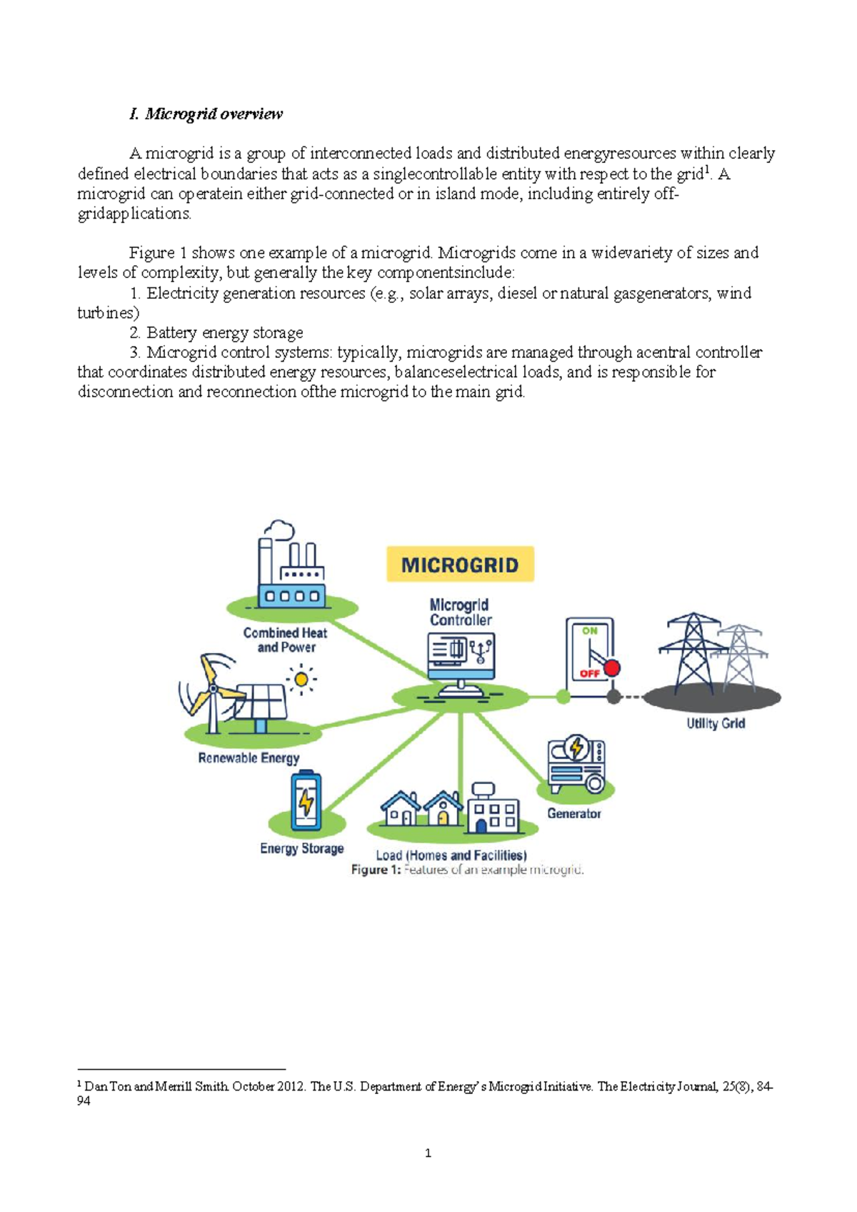 Microgrid Overview: Key Components and Challenges - fwf43f - Studocu