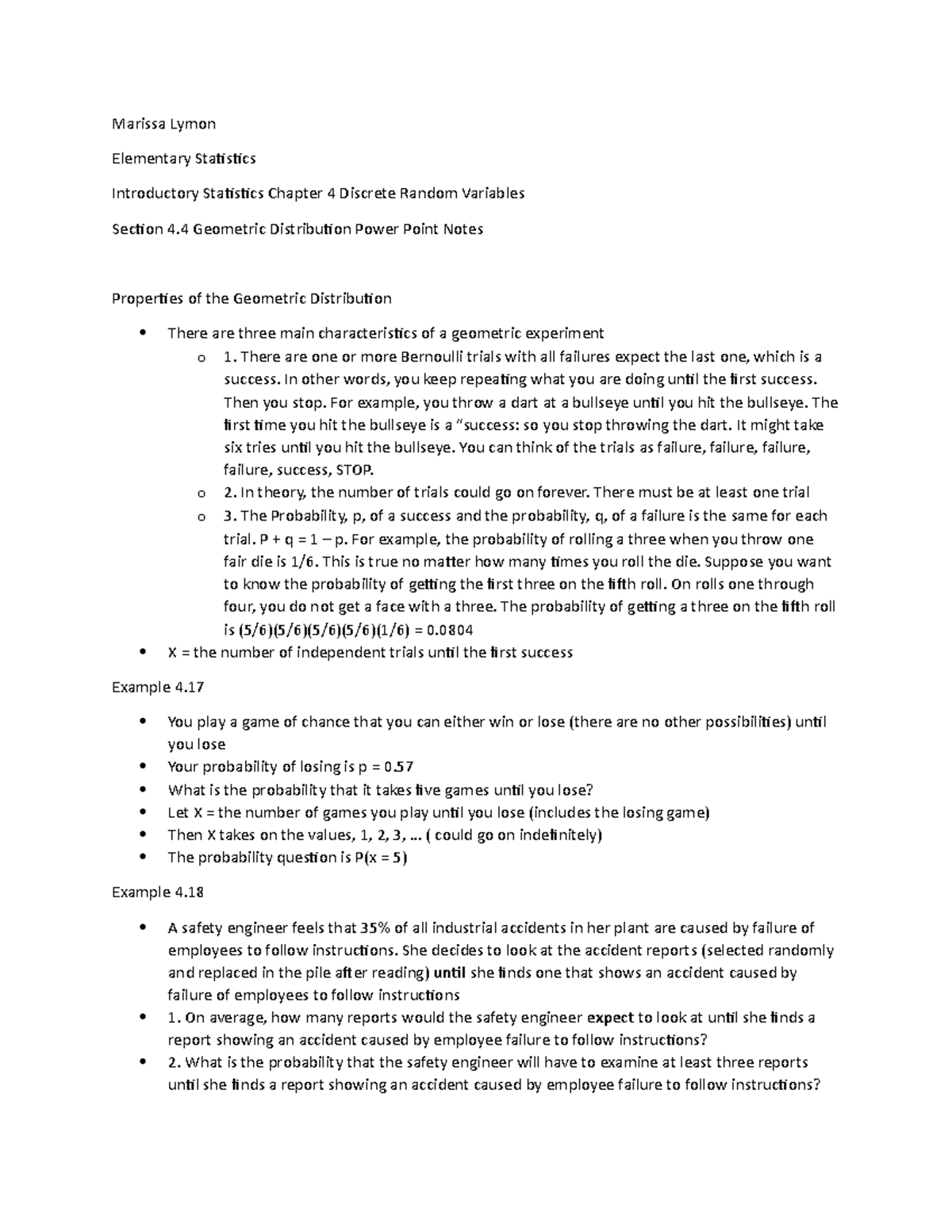 Geometric Distribution | PPTX, image size:1200x1553