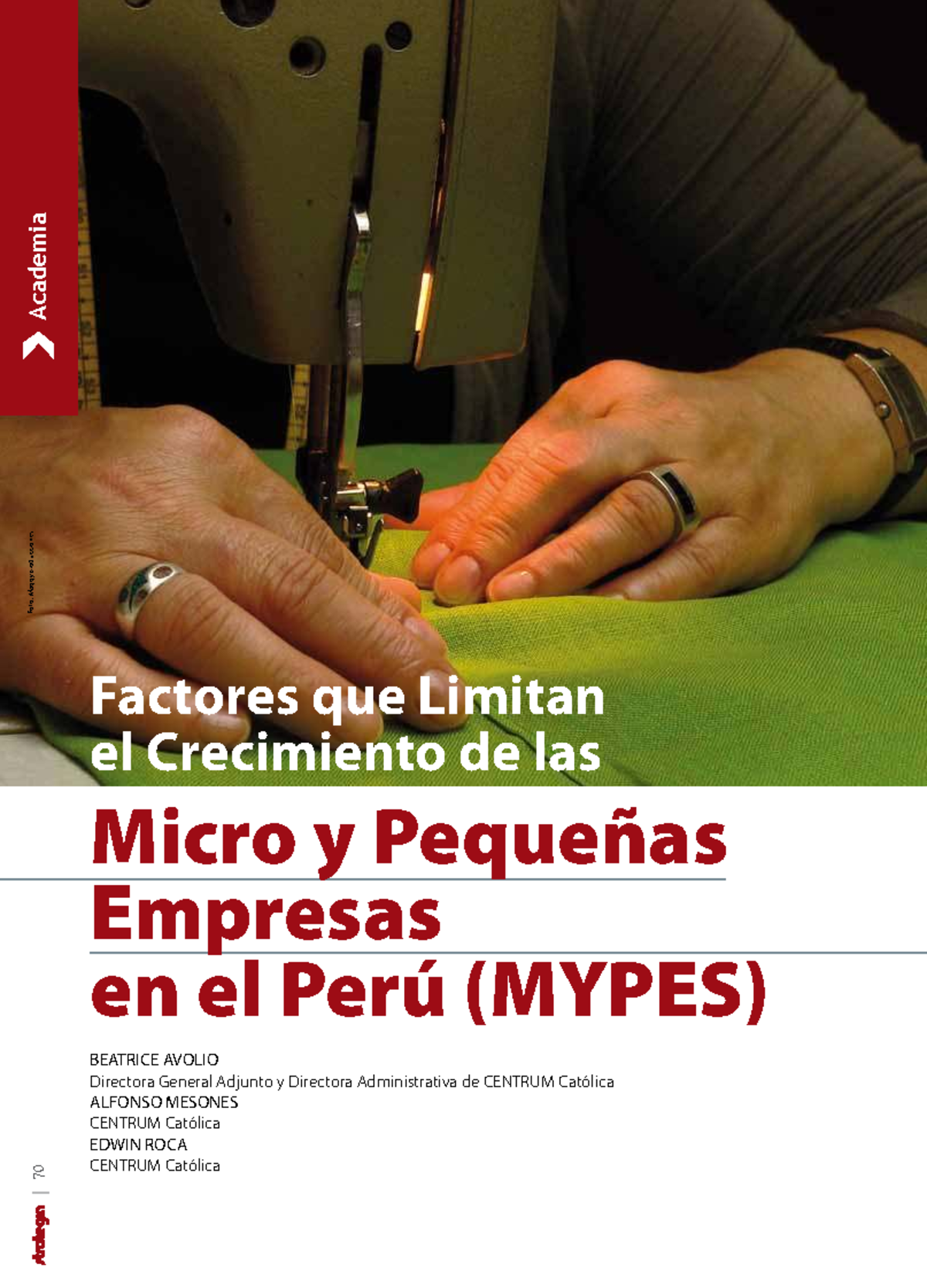 Factores que Limitan el Crecimiento de las MYPES en el Perú (BEA-2023 ...