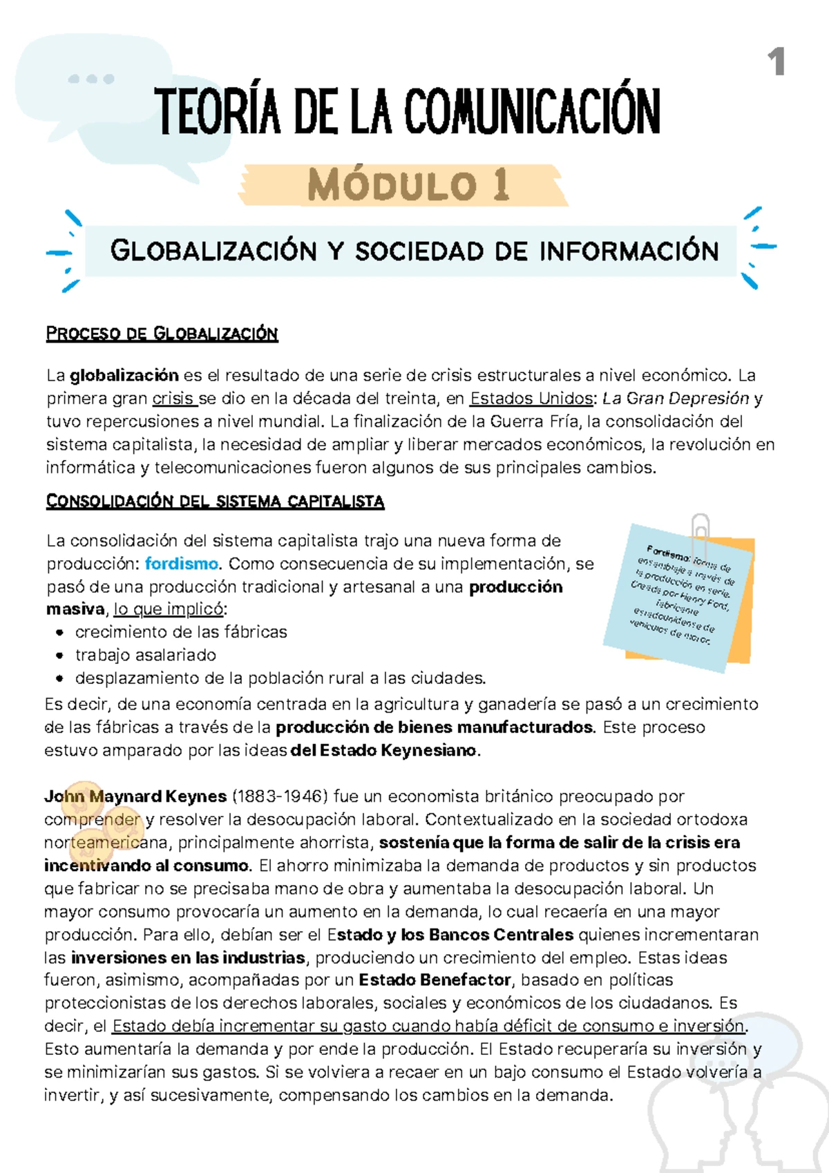 Conceptos Clave en Teorías de la Comunicación y su Impacto Social - Studocu