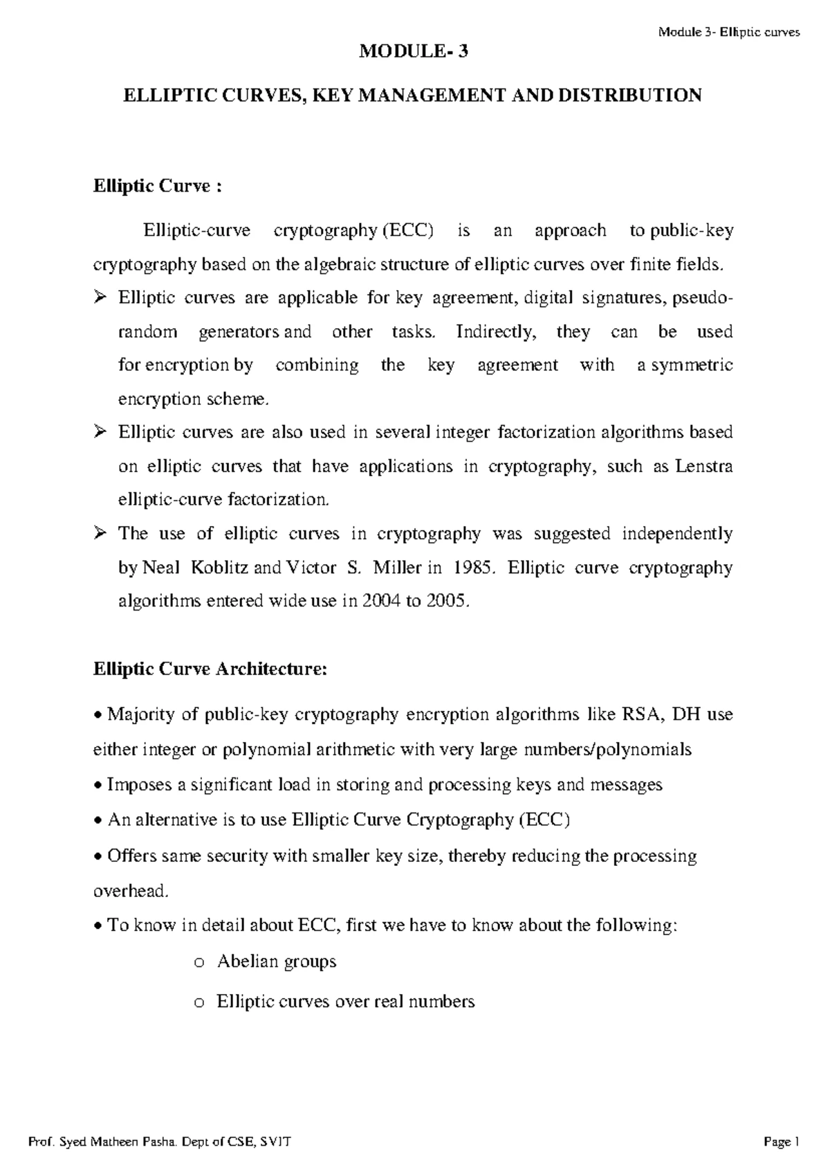 Cryptography CSE Module 4: X.509 Certificates and User Authentication ...