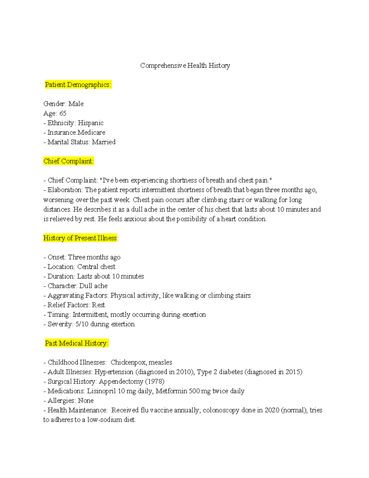 Copy%20of%20Comprehensive%20Health%20Assessment - Comprehensive Health ...