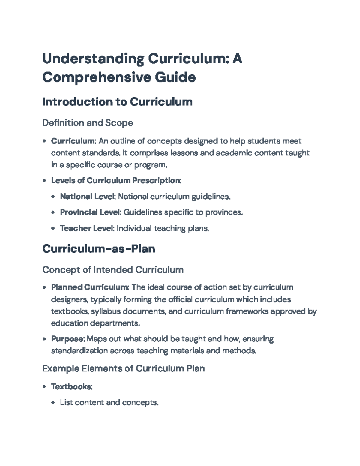 Curriculum Insights: A Comprehensive Guide to Educational Frameworks ...