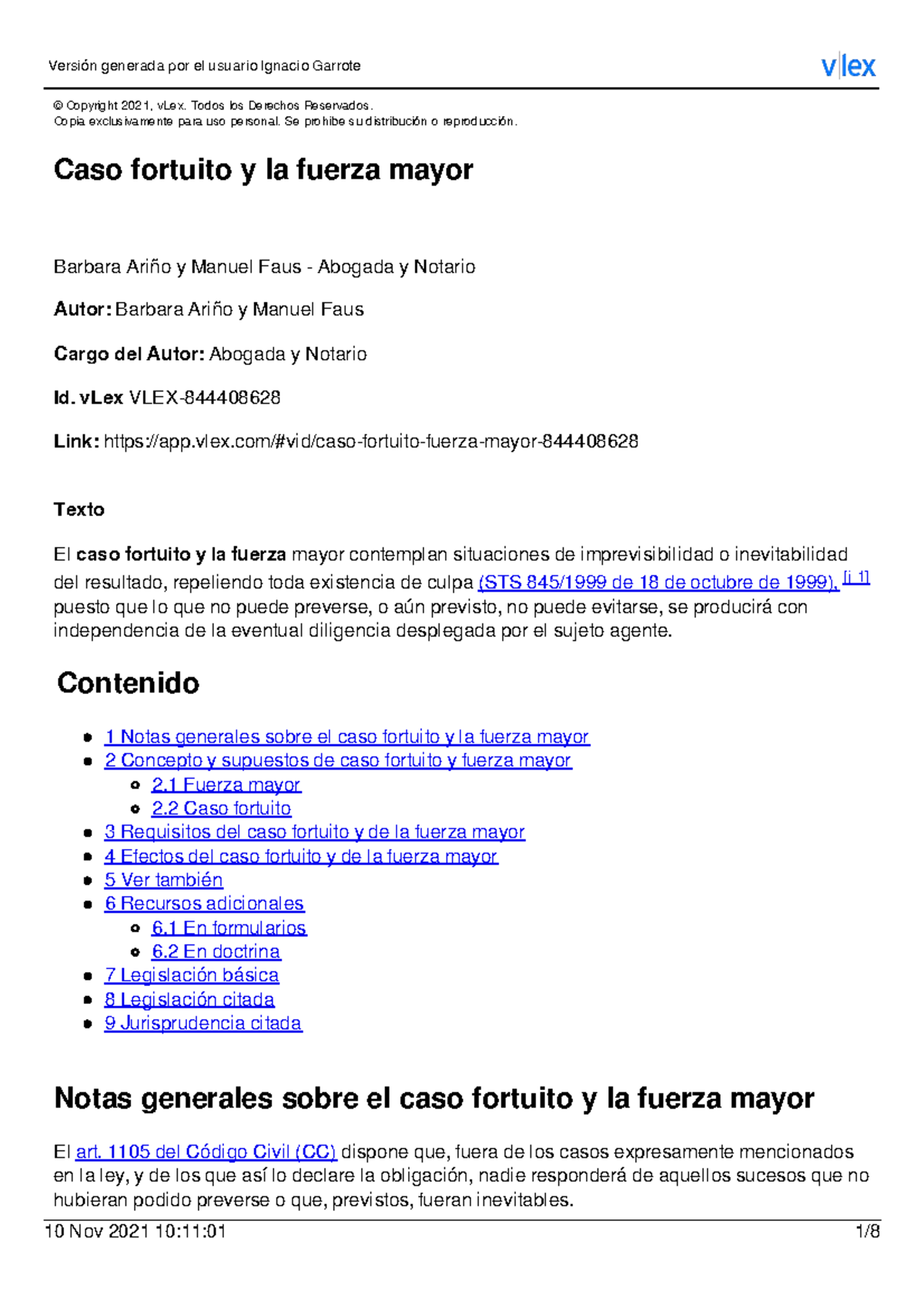 4. Caso Fortuito y Fuerza Mayor: Análisis y Jurisprudencia - Studocu