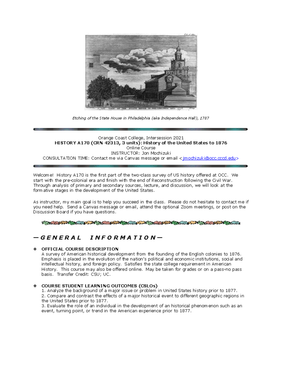 21INT HIST A170 42313 Course Syllabus & Schedule (Intersession 2021 ...