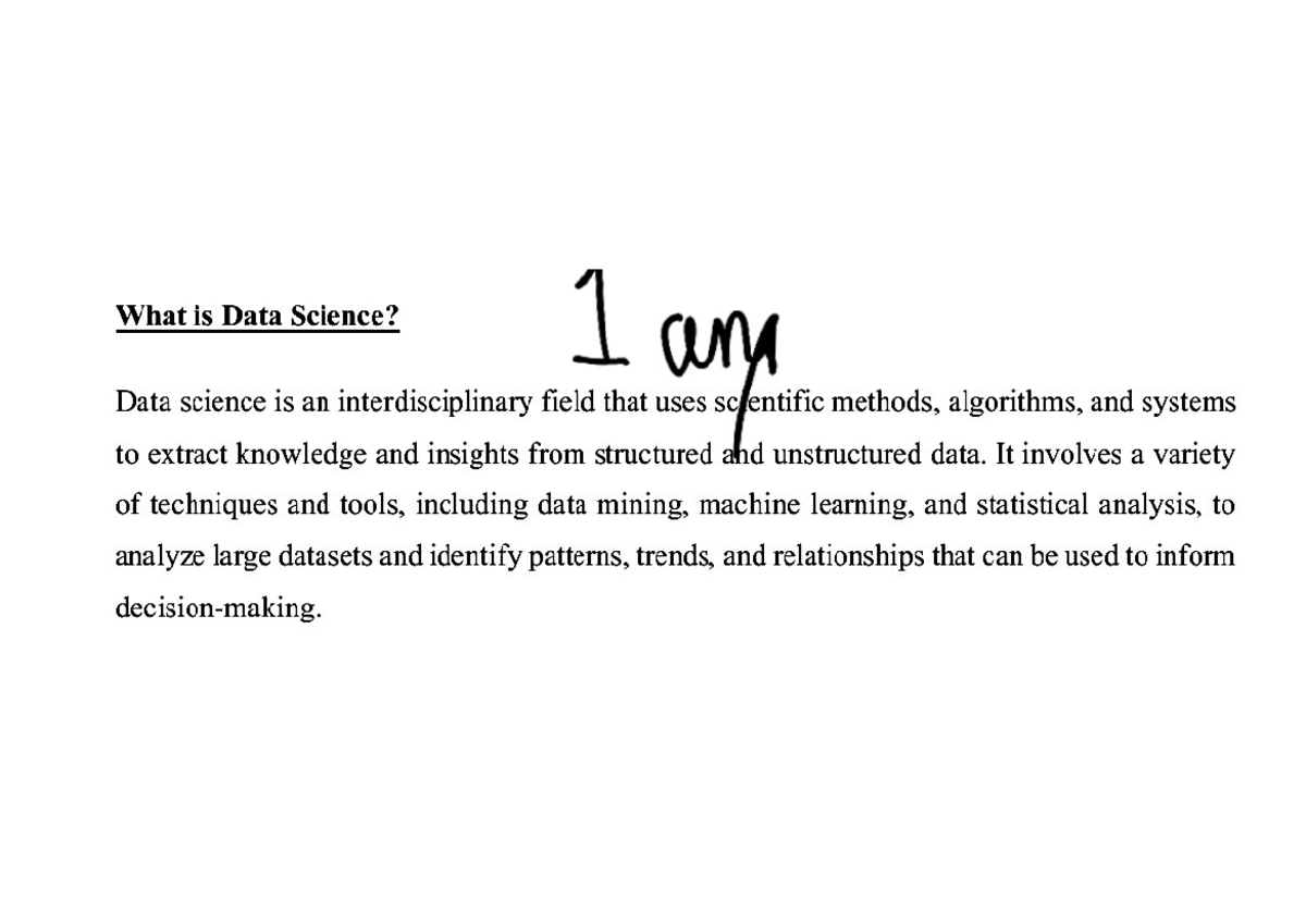 Python for Data Science: Key Concepts and Applications - Studocu