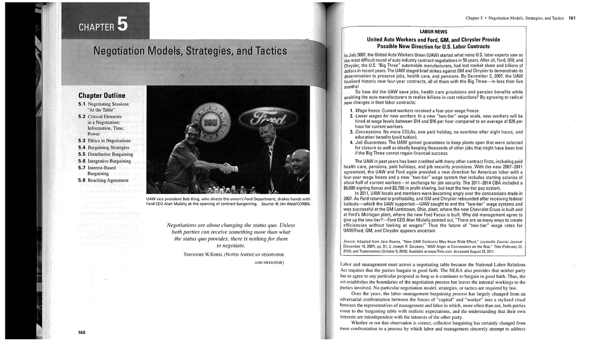Carrell and Heavrin 2013 Negotiation Models Strategies and Tactics - 5 ...