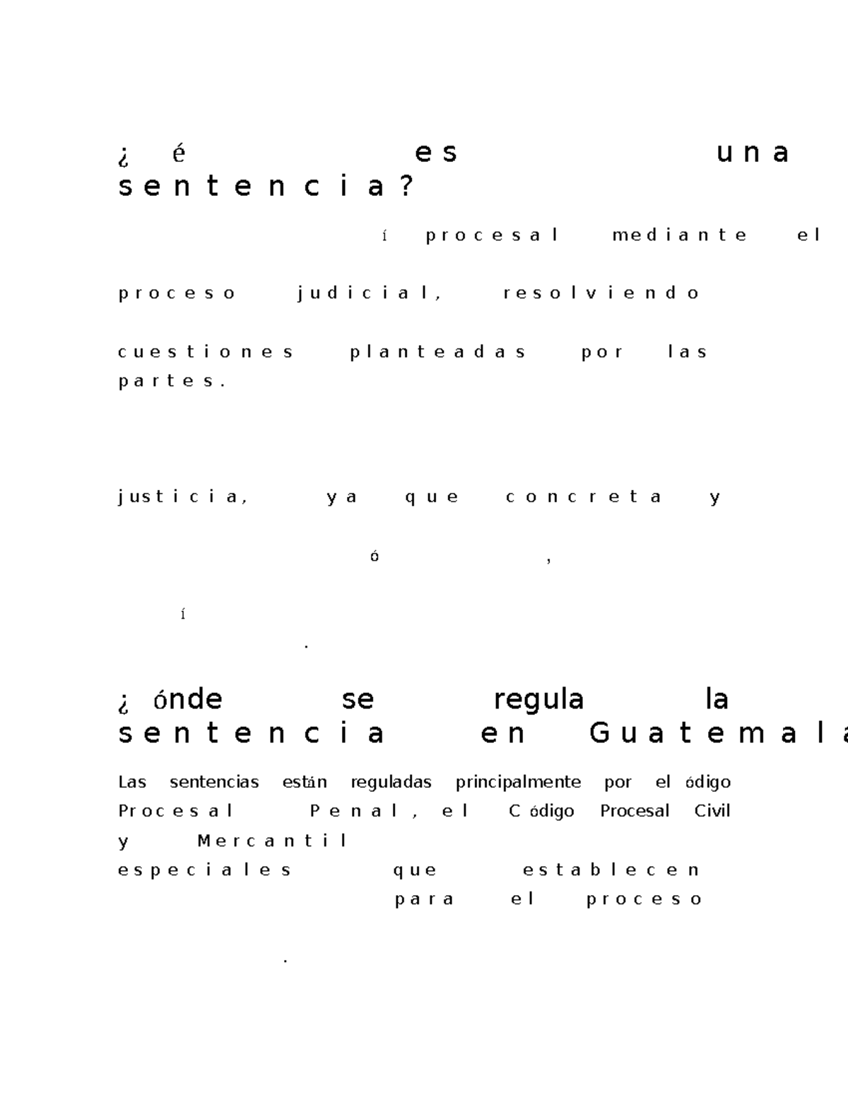 Qué es una sentencia - UN BREVE RESUMEN - ¿QQé e s u n a s e n t e n c