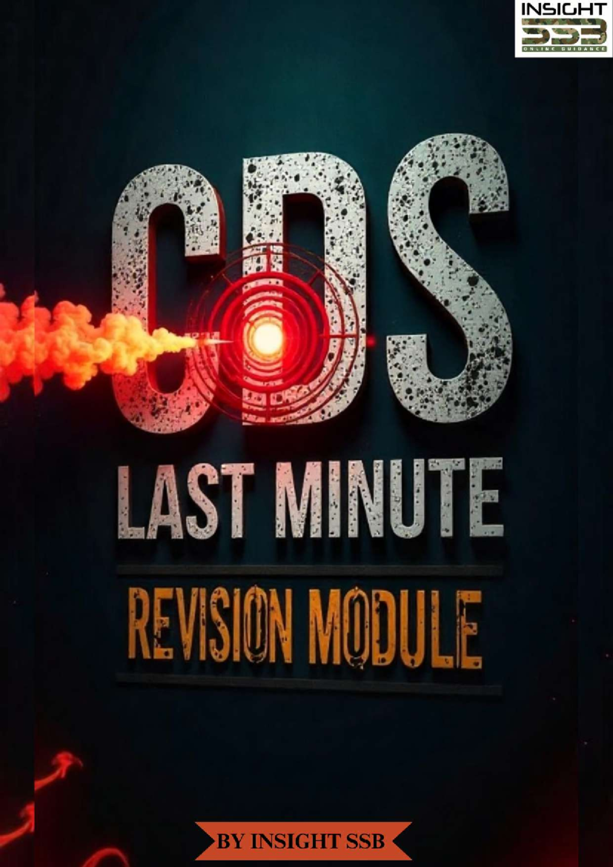LG - It provide summary for quick revision - INSIGHT DD ONLINE GUIDANCE ...