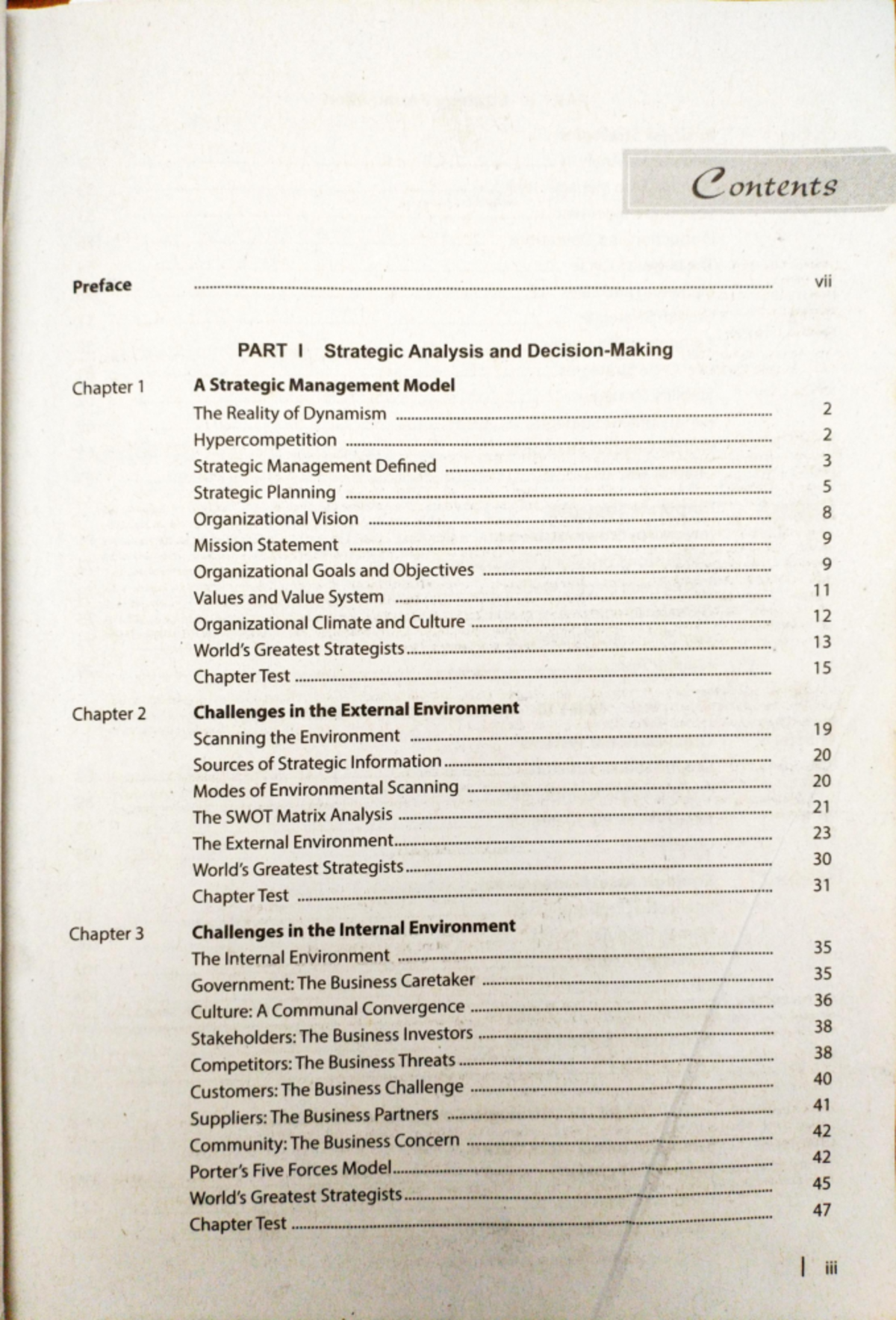 Chapter 1 & 2: Strategic Management Lecture Notes - Key Concepts ...