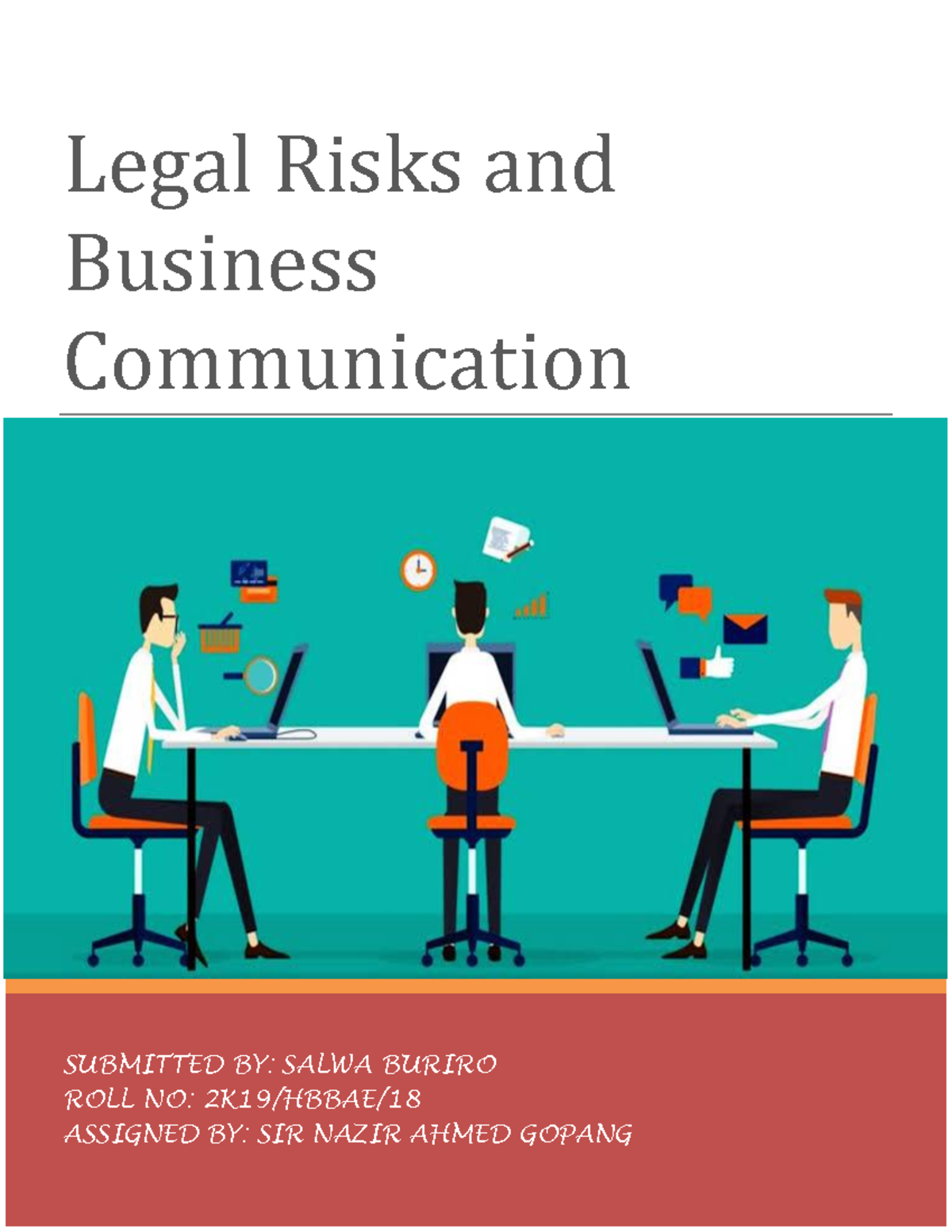 Legal Risks in Business Communication: An Overview and Solutions - Studocu
