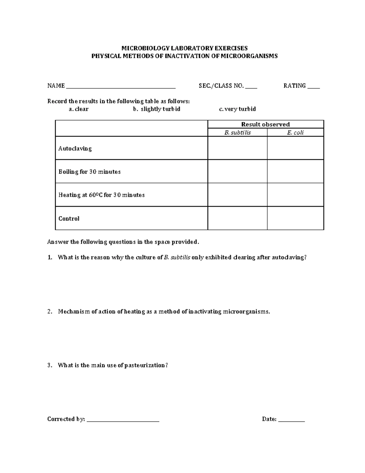 MALE REPRO -- LAB WORK (ASSIGNMENT 22) - HISTOLOGICAL ANALYSIS - Studocu