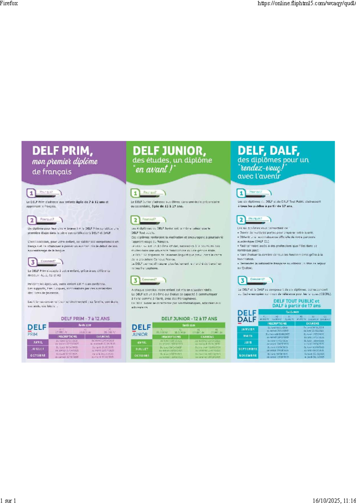 DELF et DALF: Guide Complet pour les Diplômes de Français - Studocu