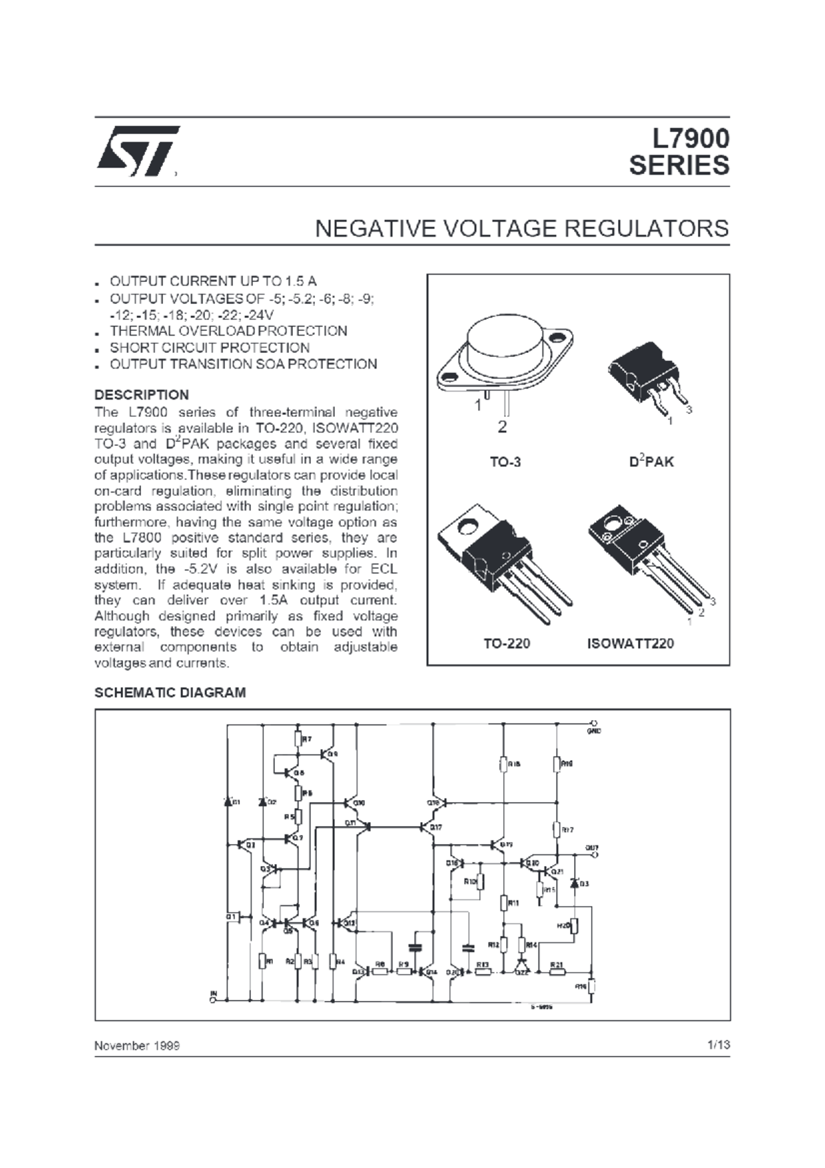 7905CV pdf, 7905CV Description, 7905CV Datasheet, 7905CV view ...