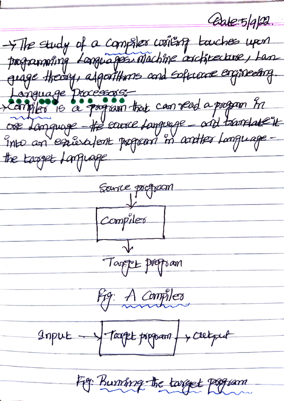 CD unit-I - easy to learn and good explation - The study of a compiler ...