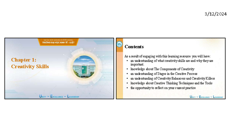 Chapter 1: Creativity Skills and Techniques - Hệ E - Studocu