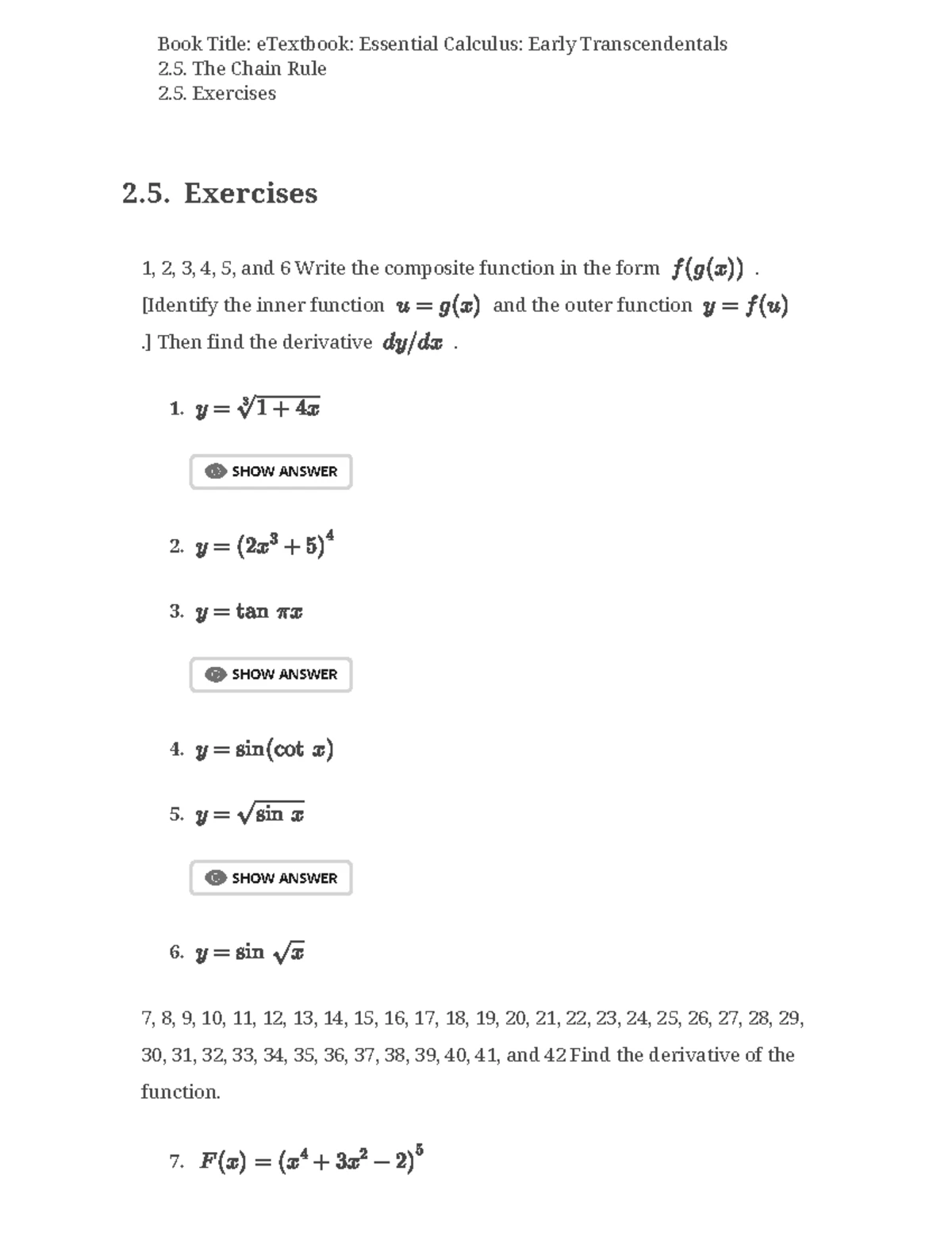 Calculus Optimization Problems - Exercises & Solutions (Essential ...