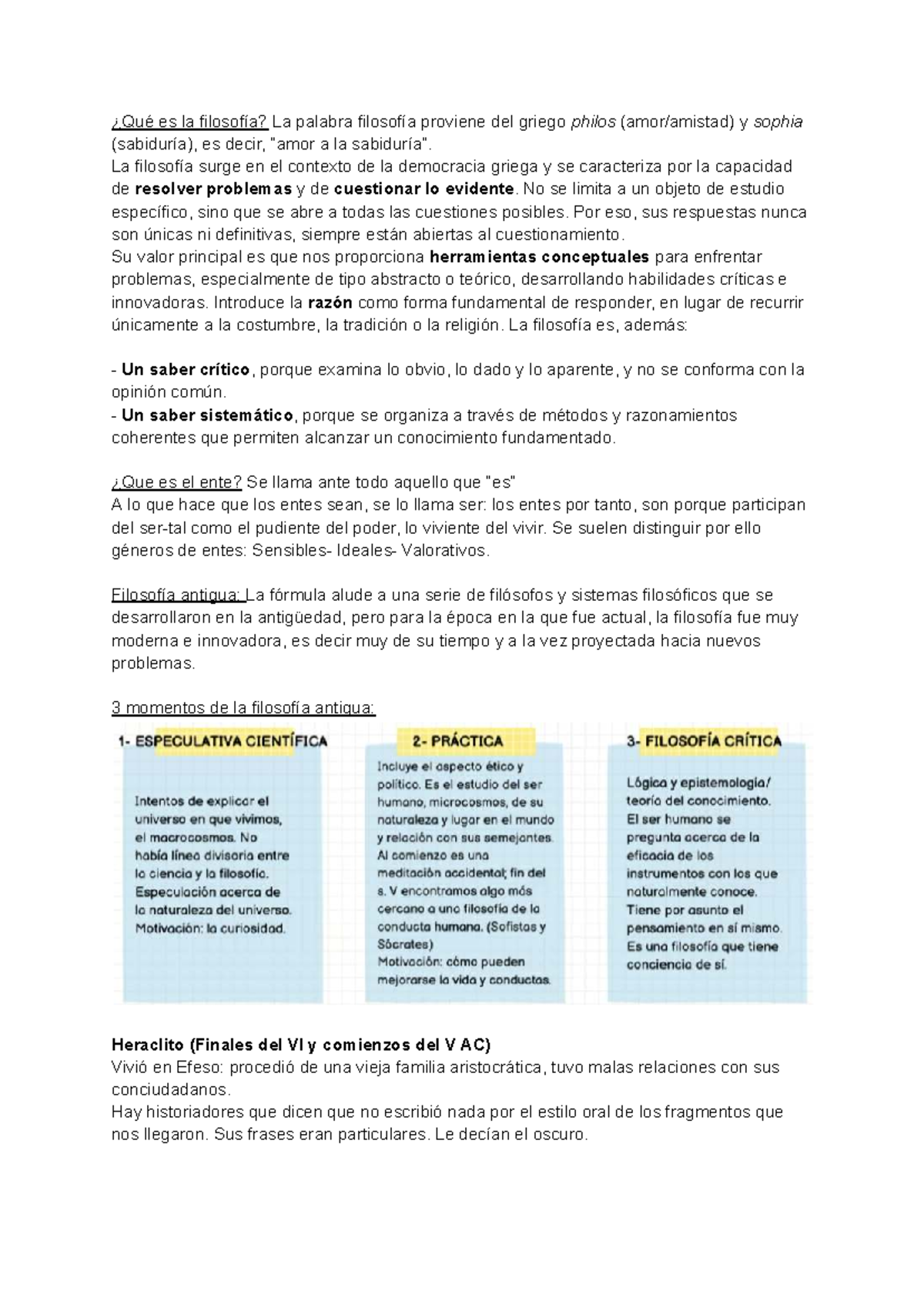 Filosofía y Ética: Resumen Final (Nota 10) - Curso de Filosofía - Document Preview