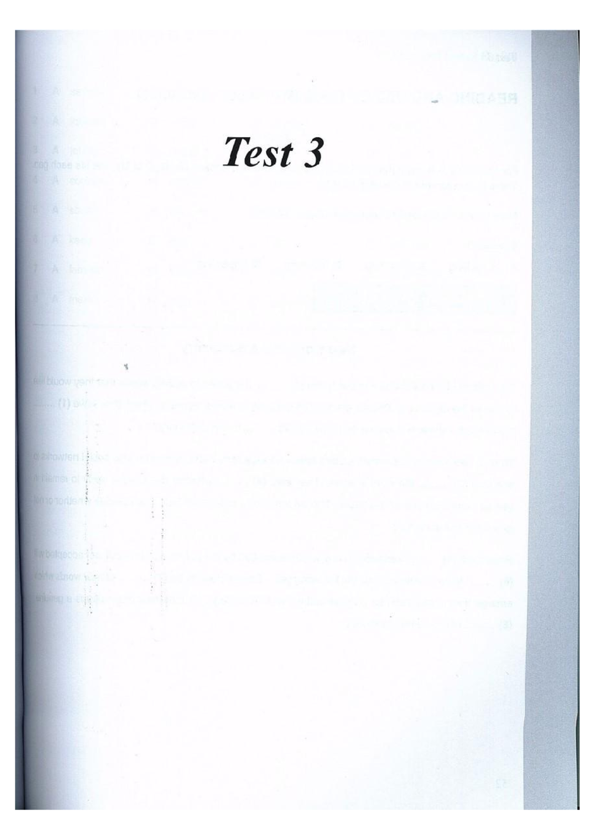 TEST 3 Review and Study Guide - Studeersnel