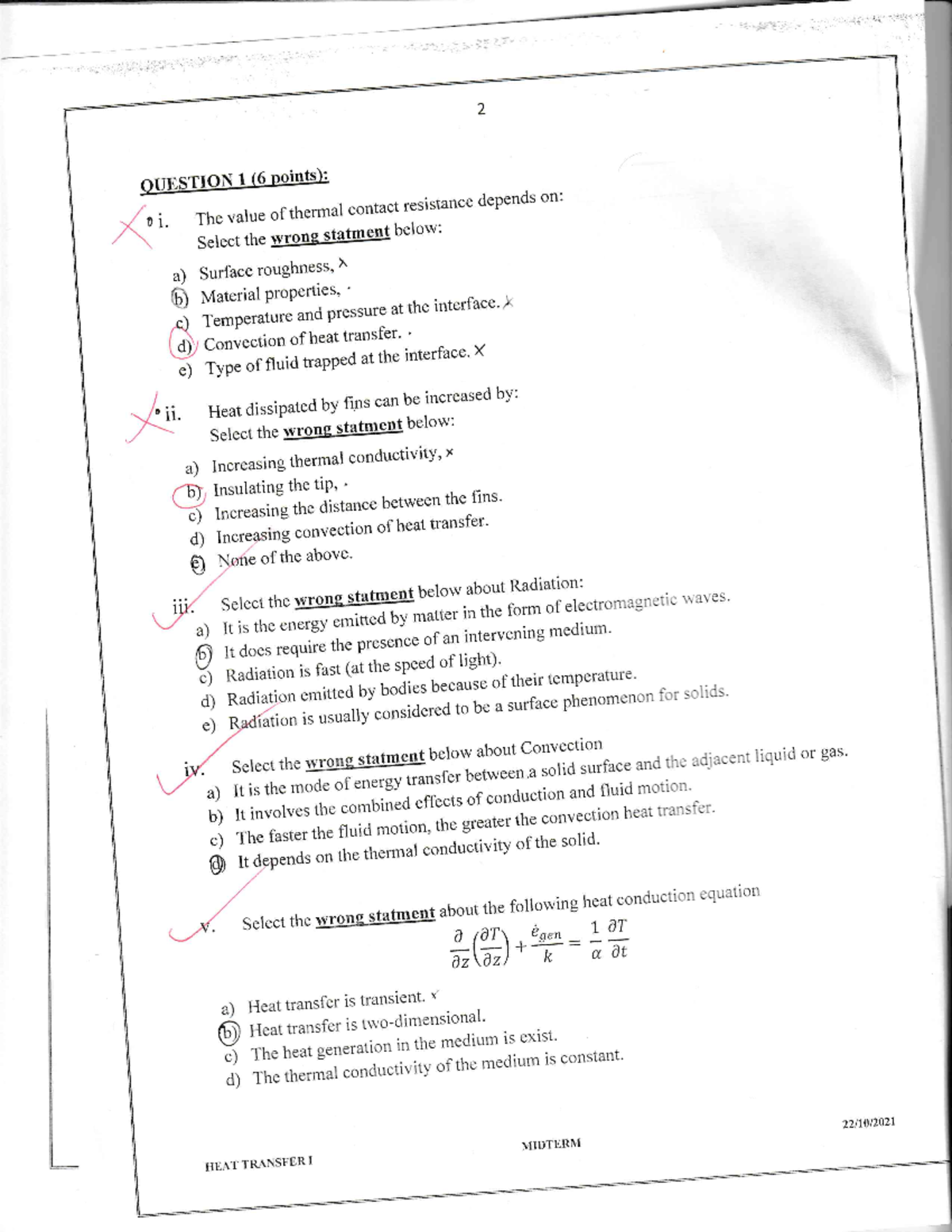 MECH 352 Fall 2021 Midterm Study Guide and Review Notes - Studocu