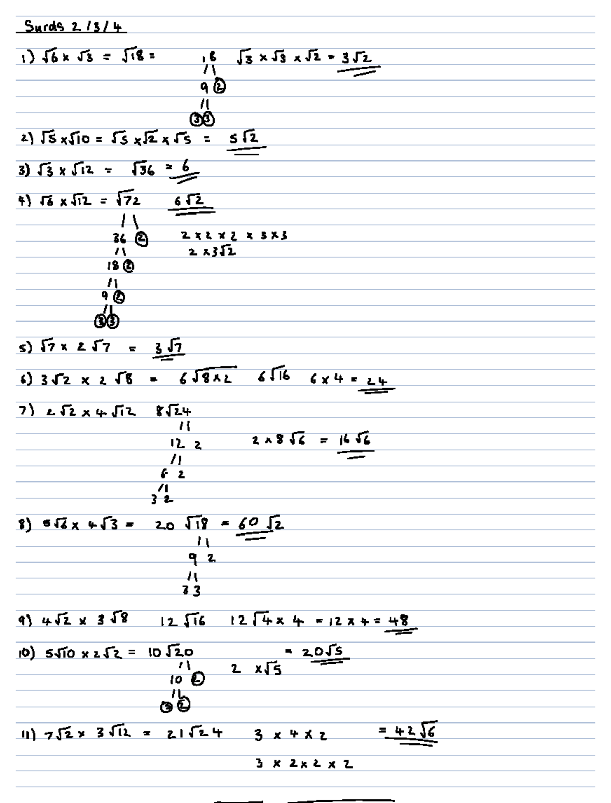 Surds and Their Applications - MATH 21314 - Studocu