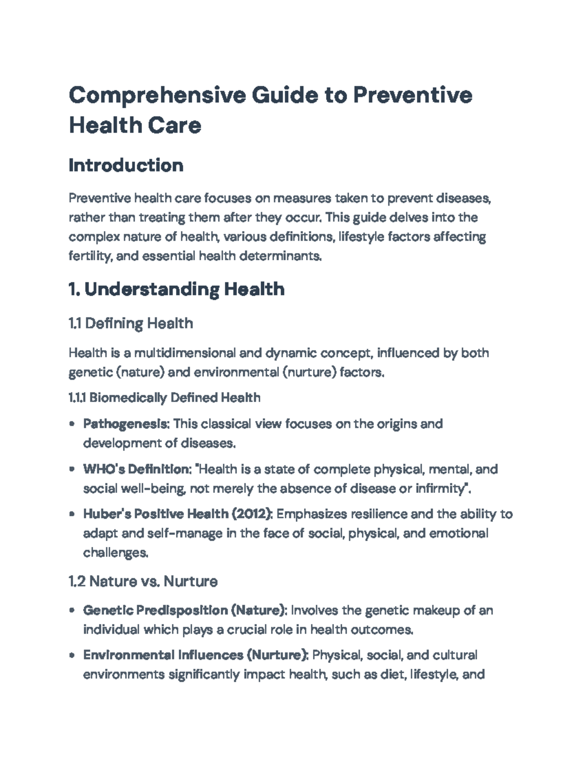 Comprehensive Guide to Preventive Health Care: Key Strategies and ...