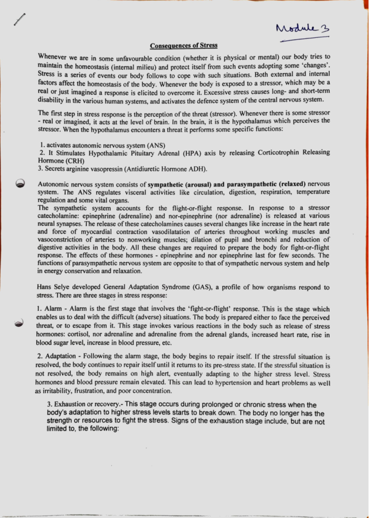 Module 3 & 4 - Comprehensive Lecture Notes - Studocu