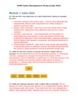 D099 - Sales Management - Studocu