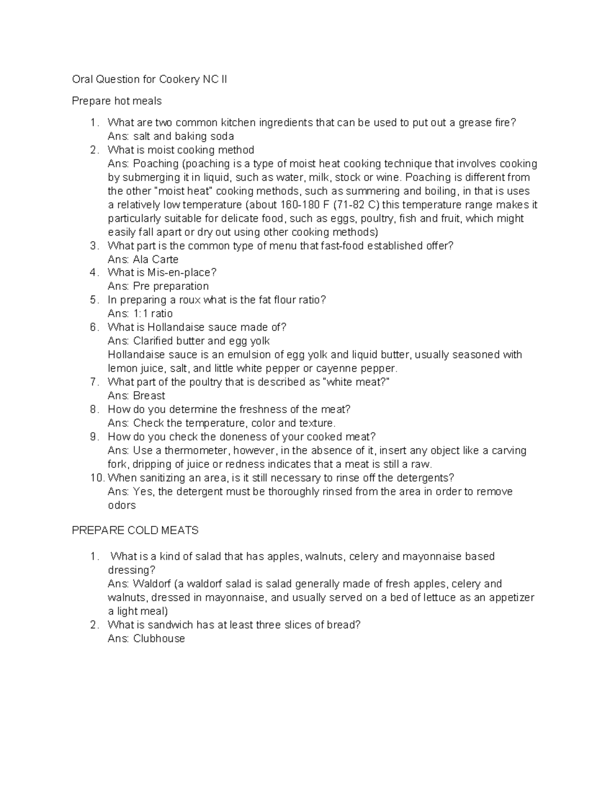 670911212-oral-question-cookery-nc-II-1 - Oral Question for Cookery NC ...
