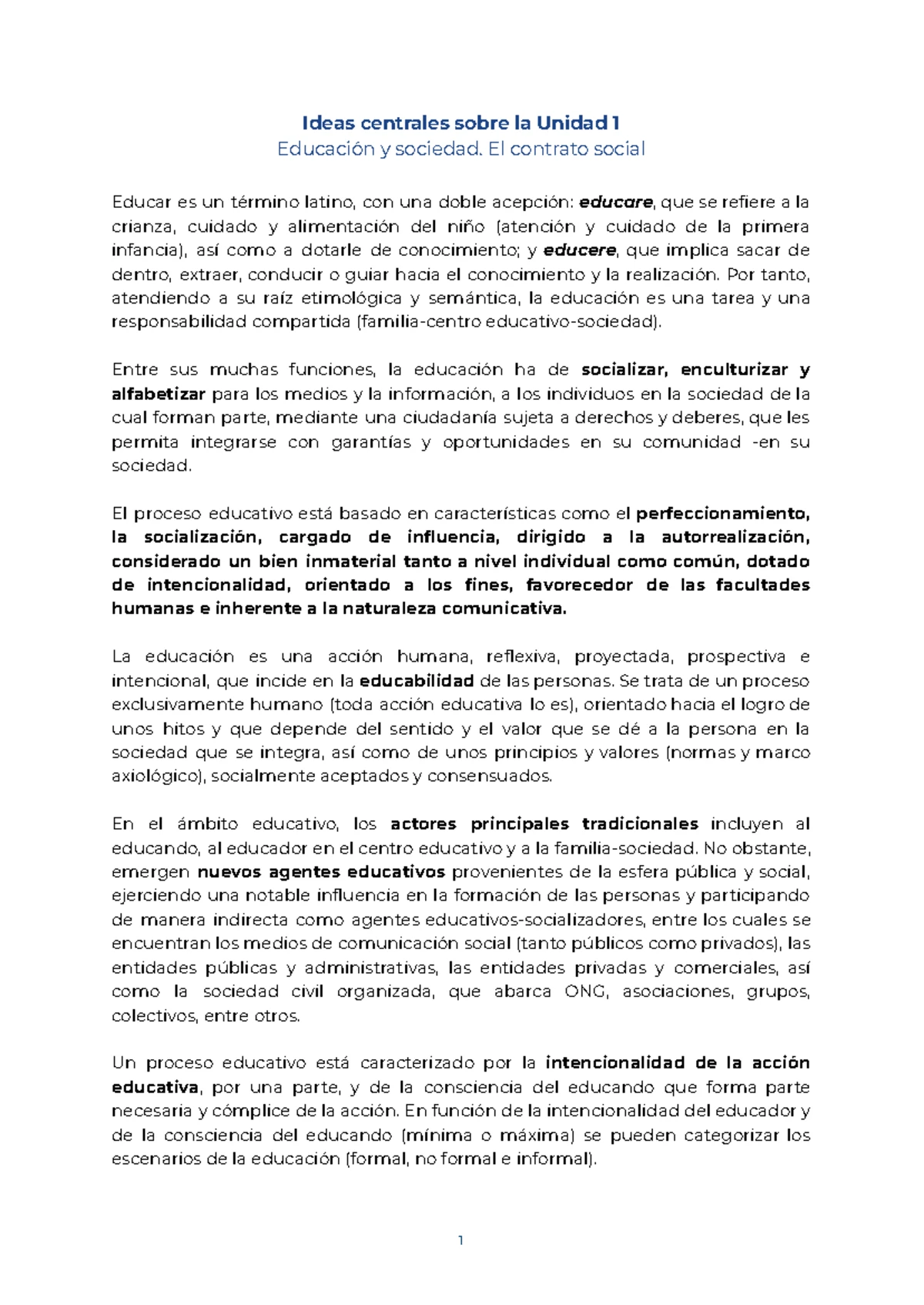 Examen Complementos Disciplinarios: Educación Económica y Decisiones ...