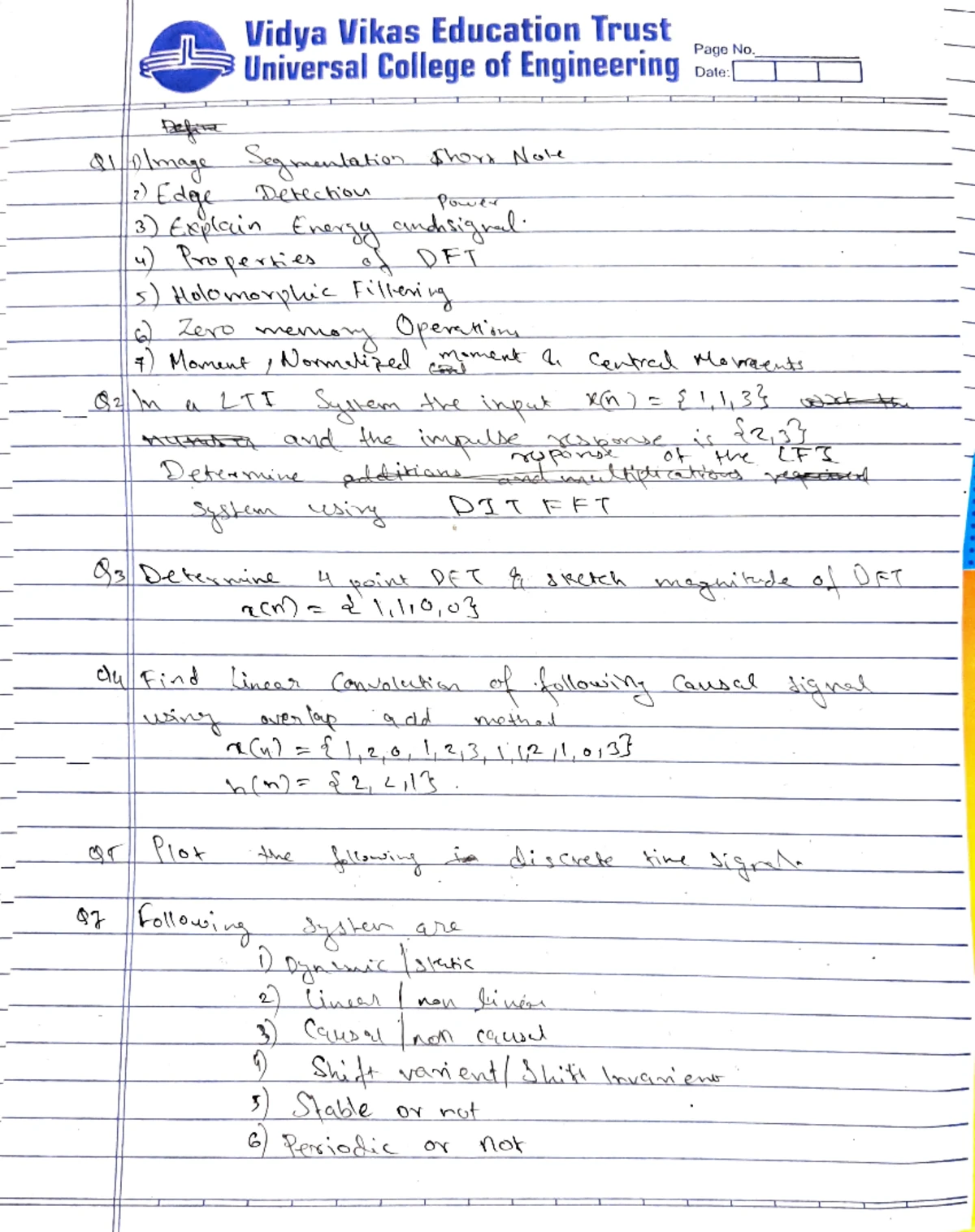 Periodic Signals and Spectral Decomposition Insights in DSP 101 - Studocu
