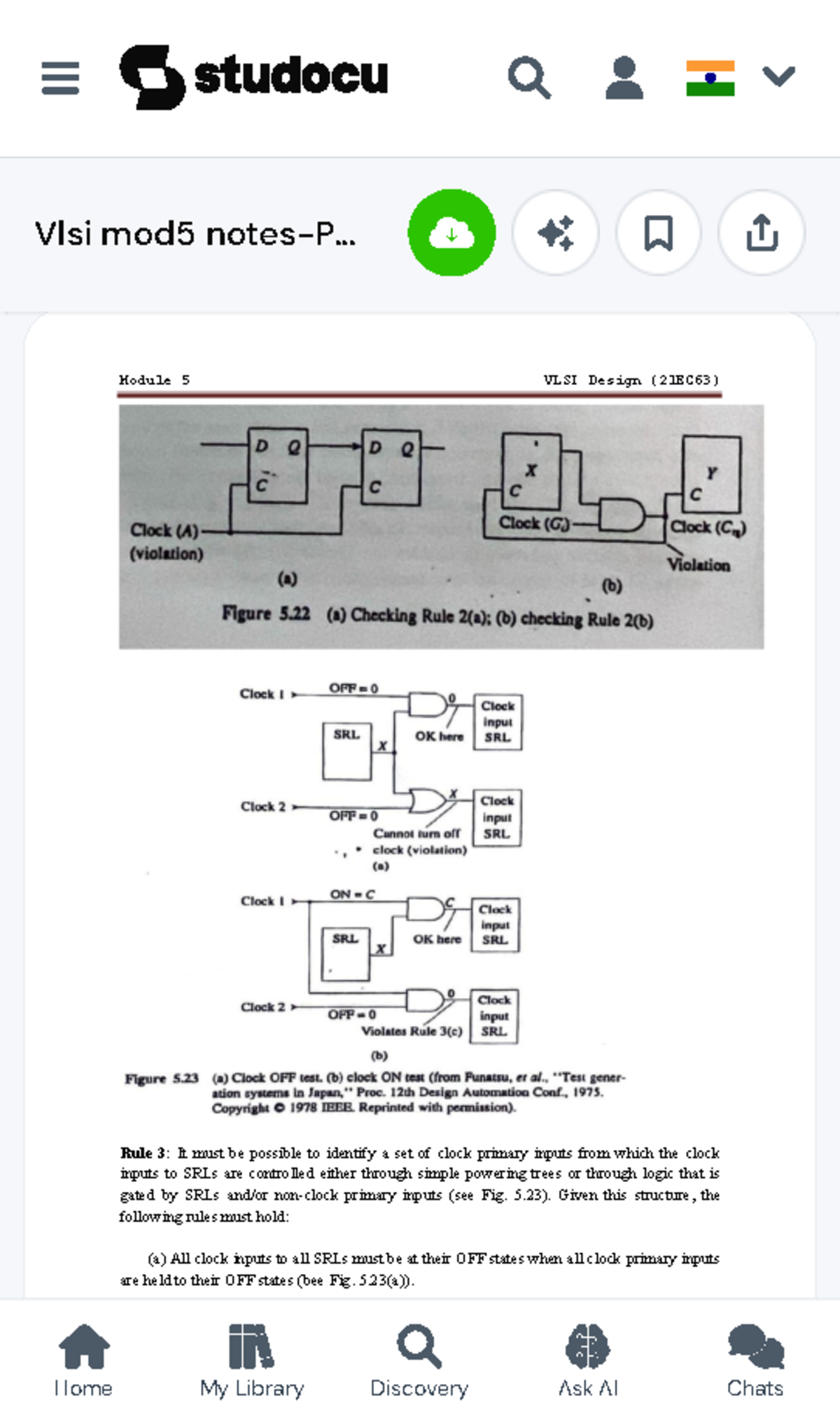 Vlsi mod5 notes-Part-2 - Module-05 (part 2) Design of Testable ...