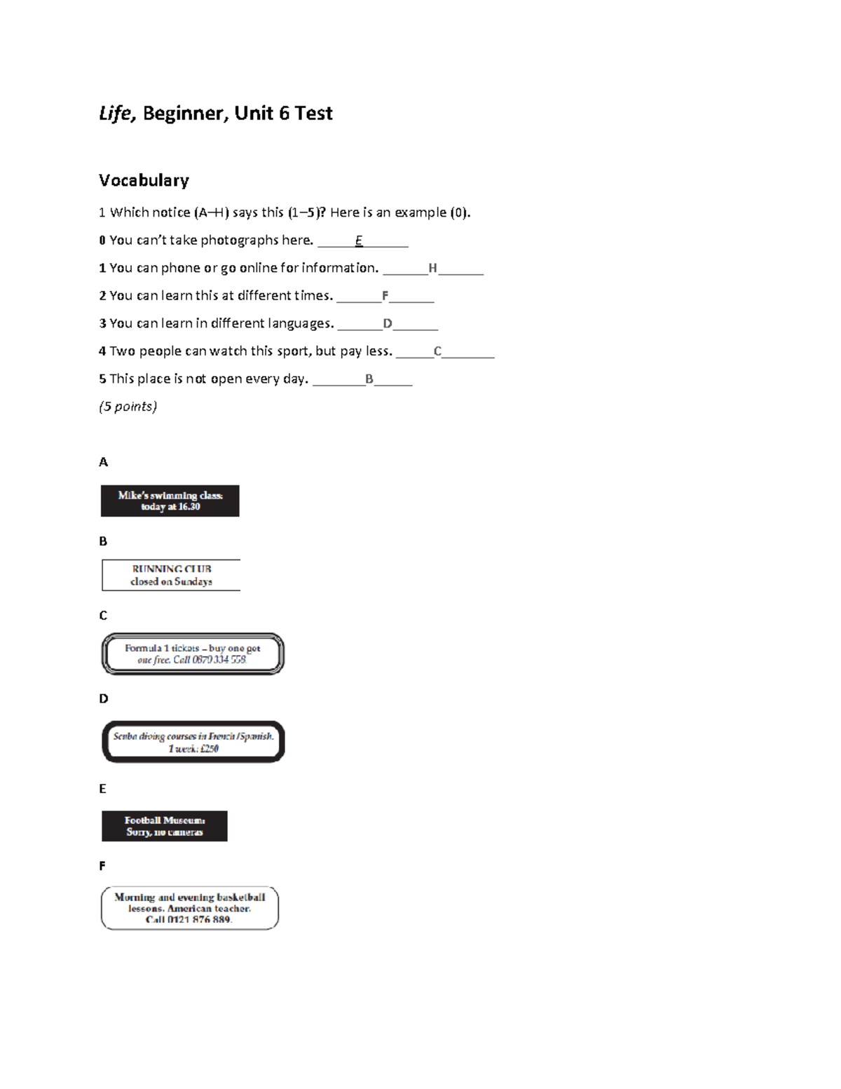 TACB2 - Unit 6 Test Review - Easy Learning Guide - Studocu