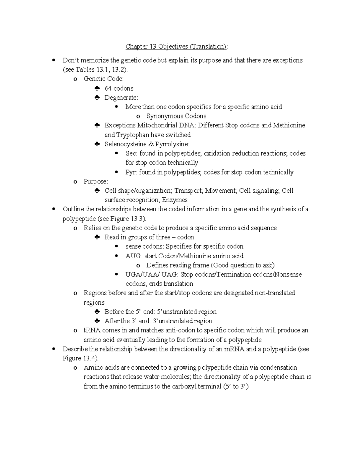 Genetics Exam 2: Chapters 13-17 Overview and Key Concepts - Studocu