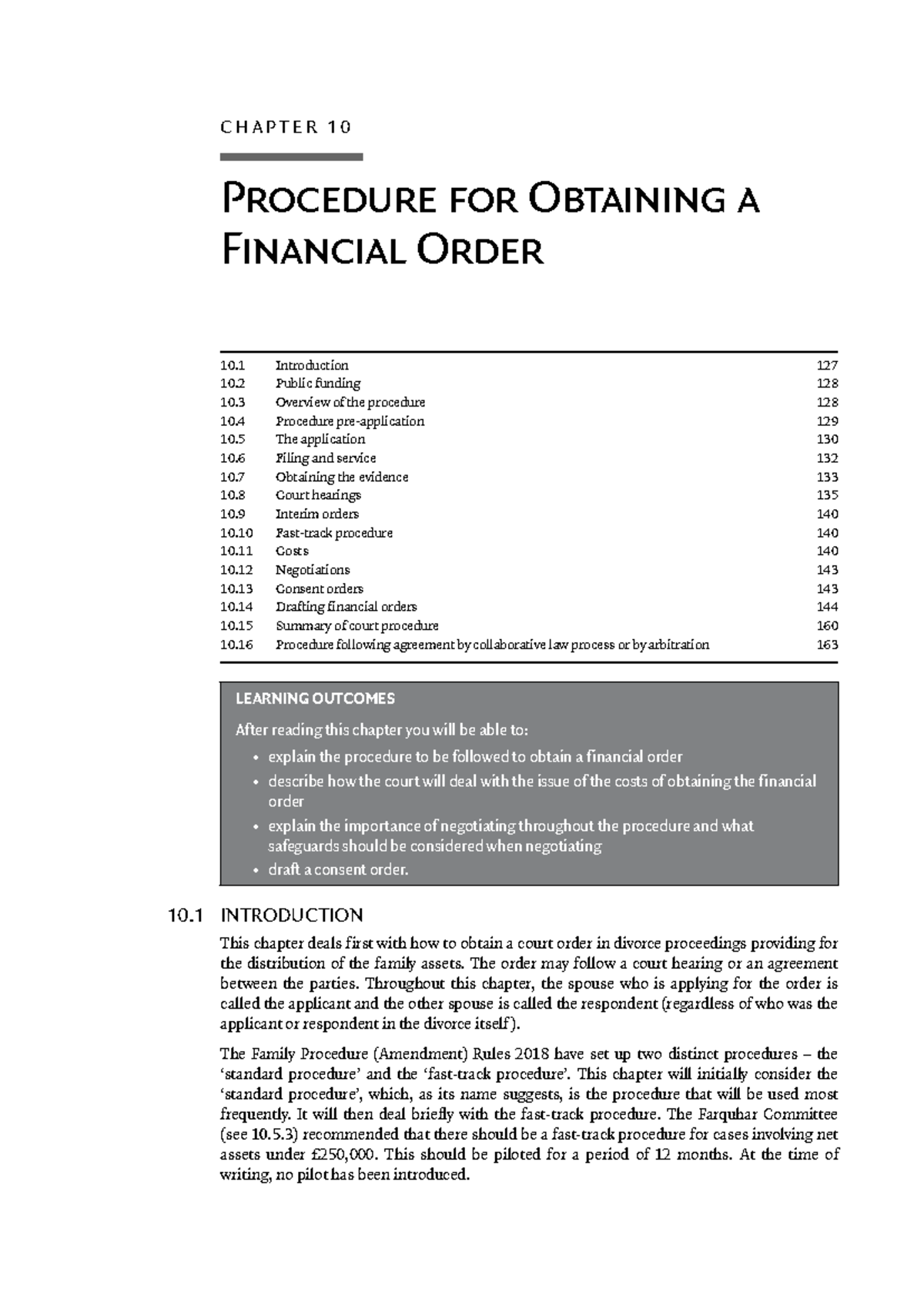 Procedure for Obtaining a Financial Order in Family Court (Law 2023 ...