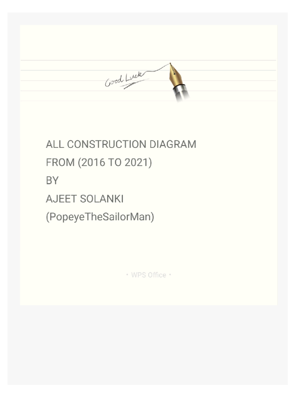 All Construction Diagrams (2016-2021) for Shipbuilding Practices - Studocu