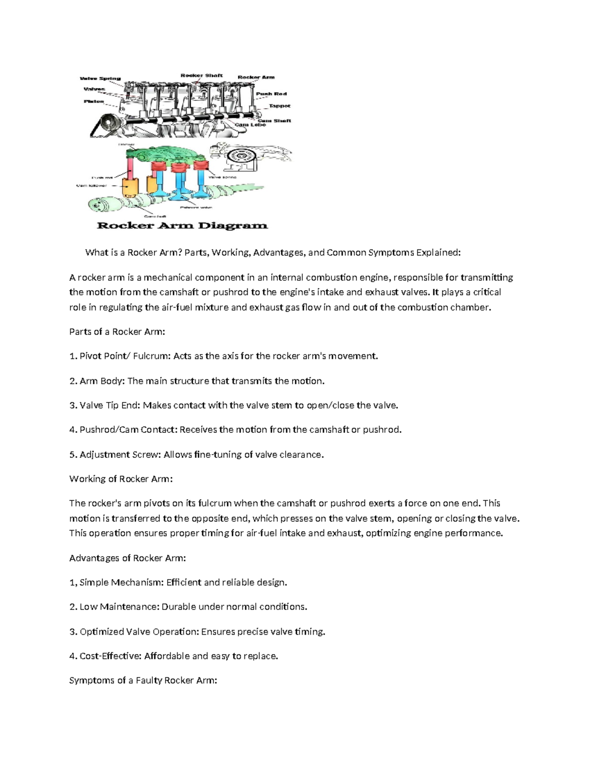 Automobile Engineering: Engine Design Overview and Key Concepts - Studocu