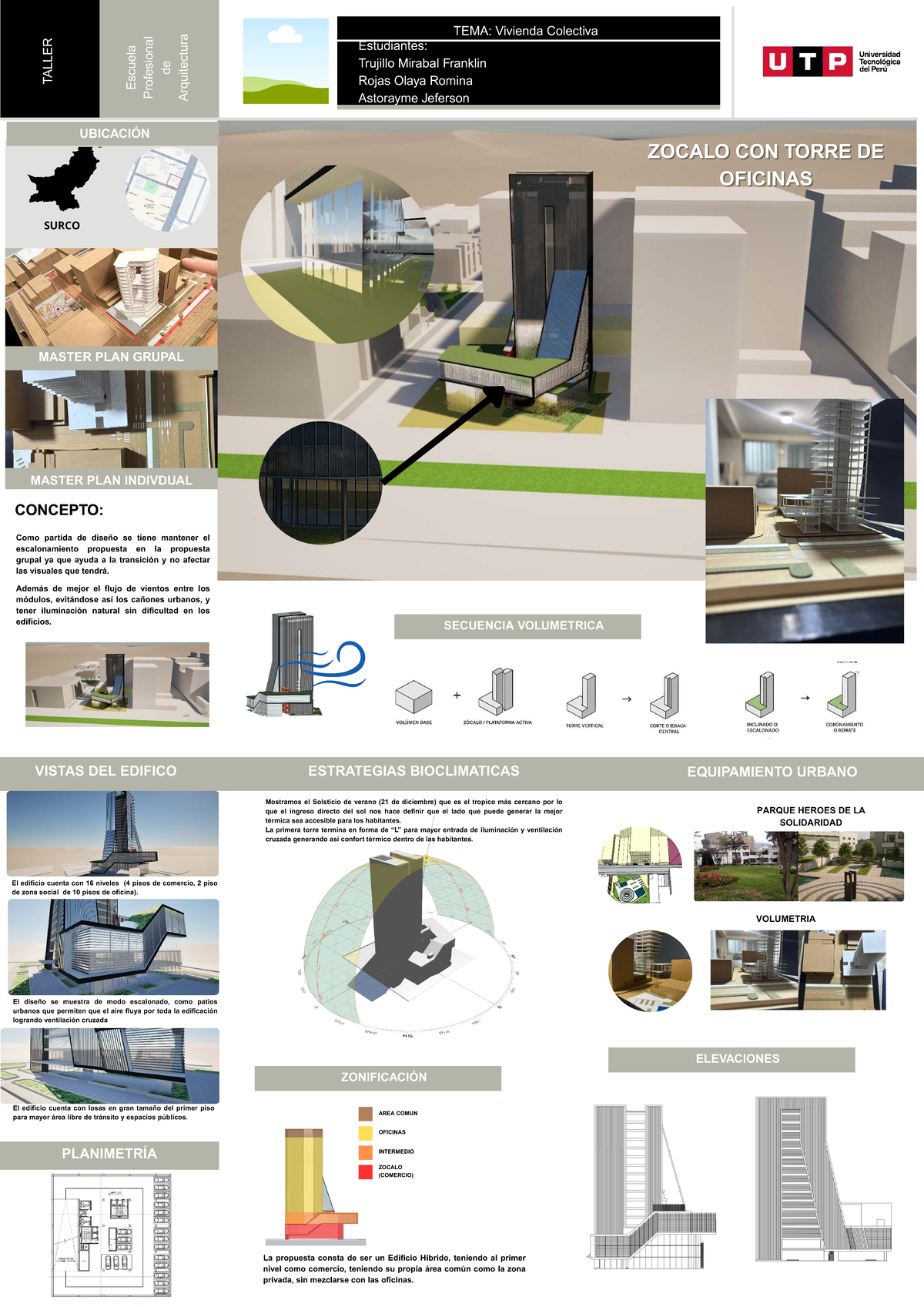 TALLER TEMA: Vivienda Colectiva - Master Plan Surco - Studocu