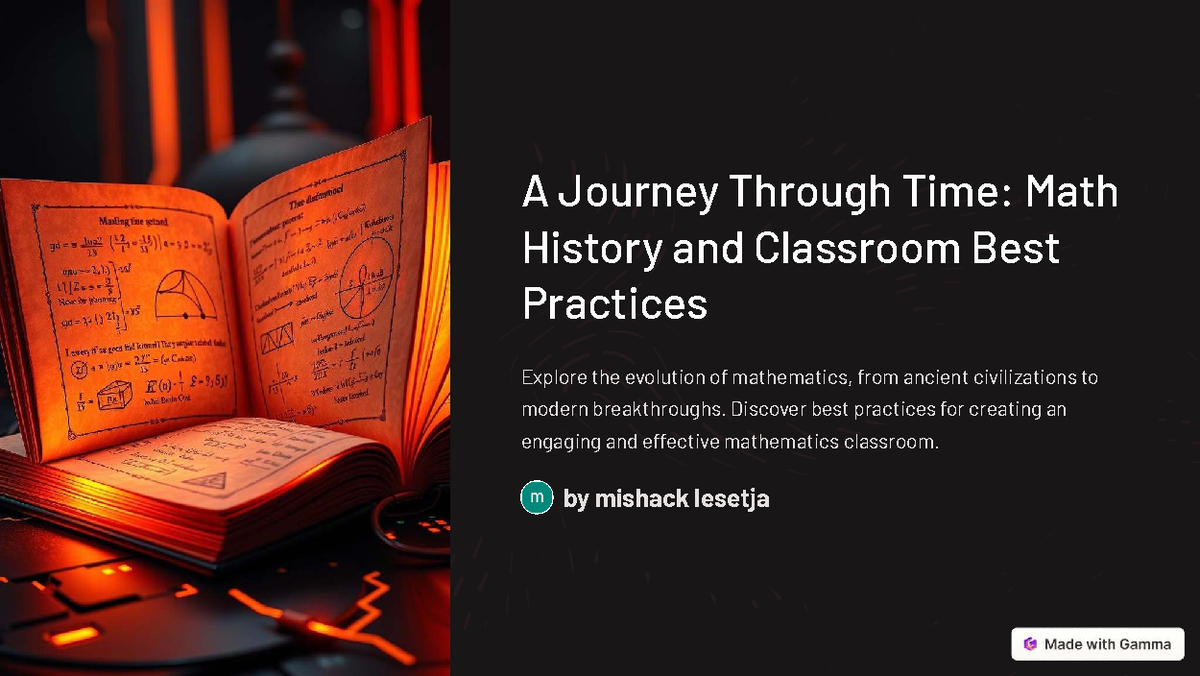 Math History & Best Practices for Engaging Classrooms (Course 1) - Studocu